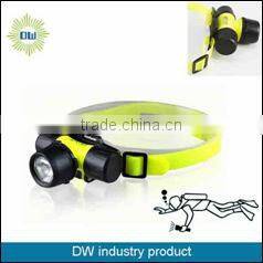 multifunction 3W LED diving headlight