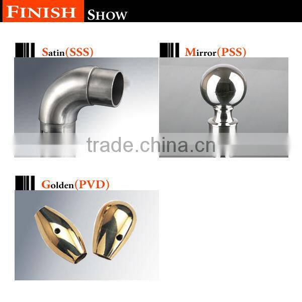 Adjustable Glass Stainless Steel Handrail Bracket