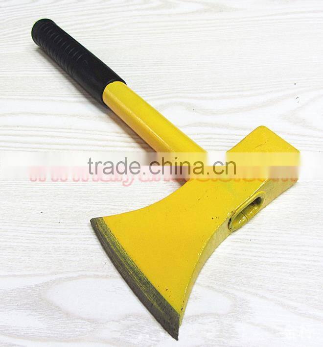 high carbon steelaxe with steel handle household hatchet toolaxe woodaxe
