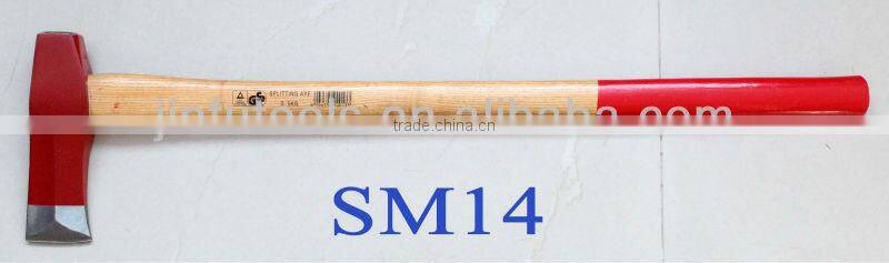 Wood handle axe-- Splitting Maul