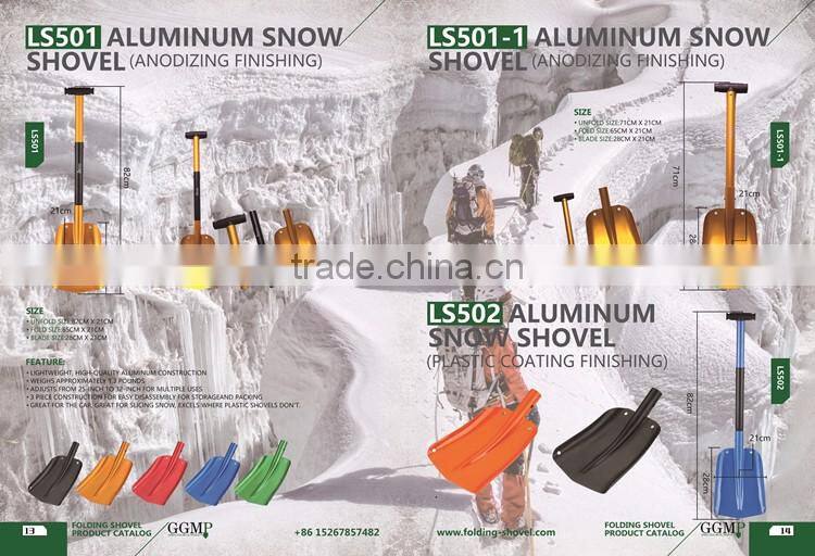 Compact Military Shovel Army Gear Tri Folding Shovel