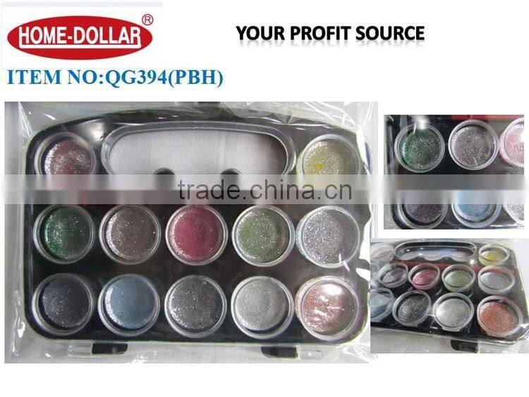 neon acrylic print easy use hotsale washable diy 12pads finger paint water color paint set for children