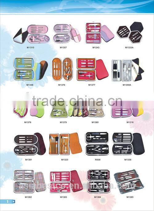 Metal Frame Manicure Set Beauty Tools