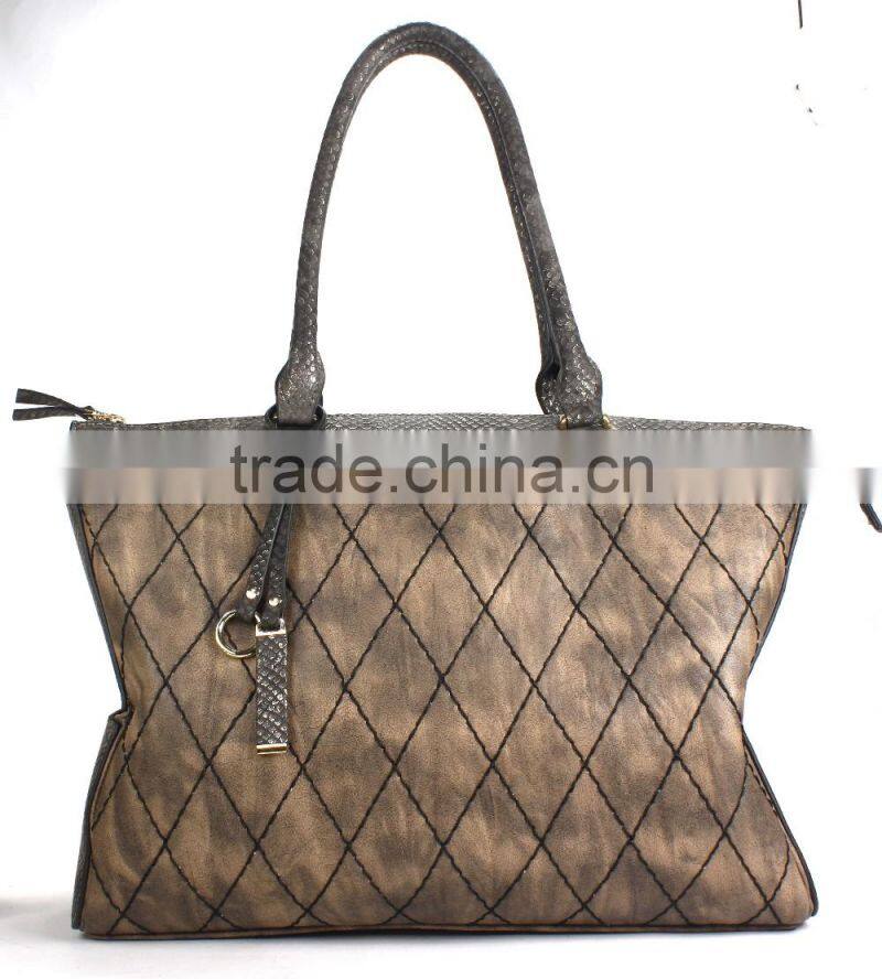 New arrival classical ladies PU leather handbags