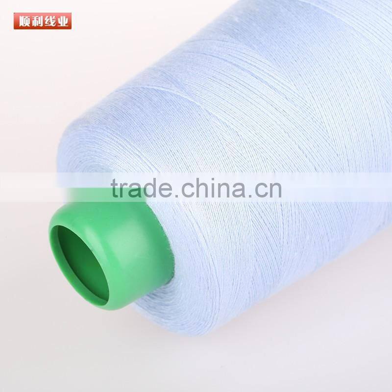 100% spun polyester sewing thread