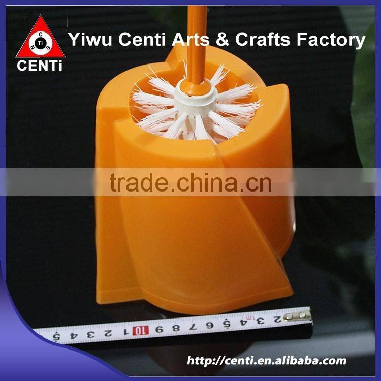 Hot sale factory plastic toilet brush with holder cleaning brush