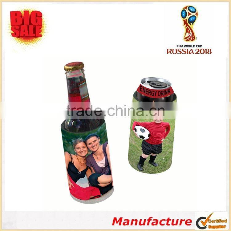 2018 Rusia World Cup Customized Can Cooler Durable New Vibe Stylish Neoprene Can Cooler Special Football Design Can Cooler