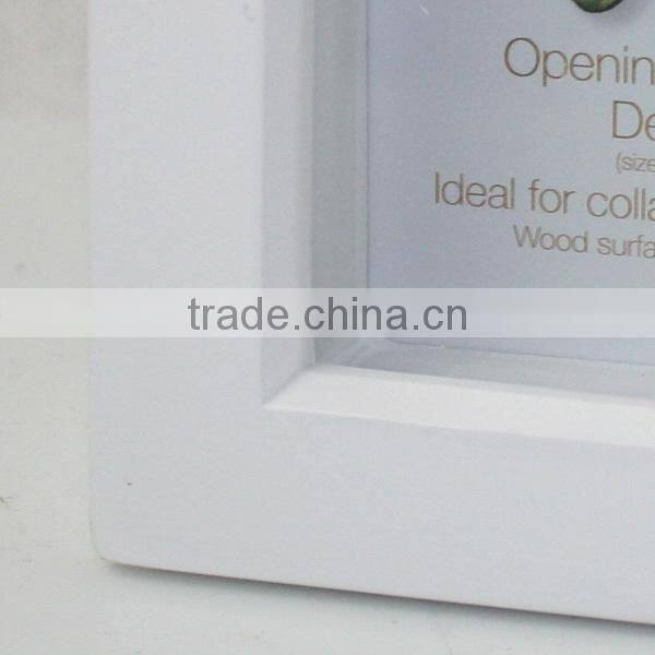 2016 high quality baby wooden light frame photo, beautiful wooden light frame photo W09A024