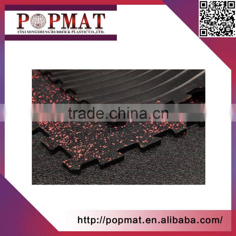 Customized gym rubber floor mat anti-slip floor mat