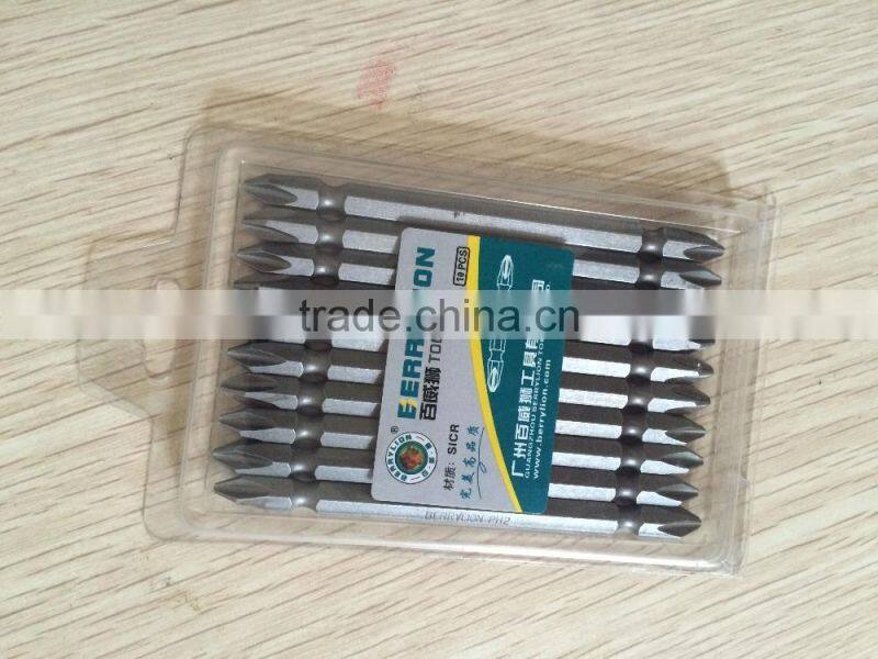 Best selling 65mm length CRV PH2 screwdriver bit with high quality