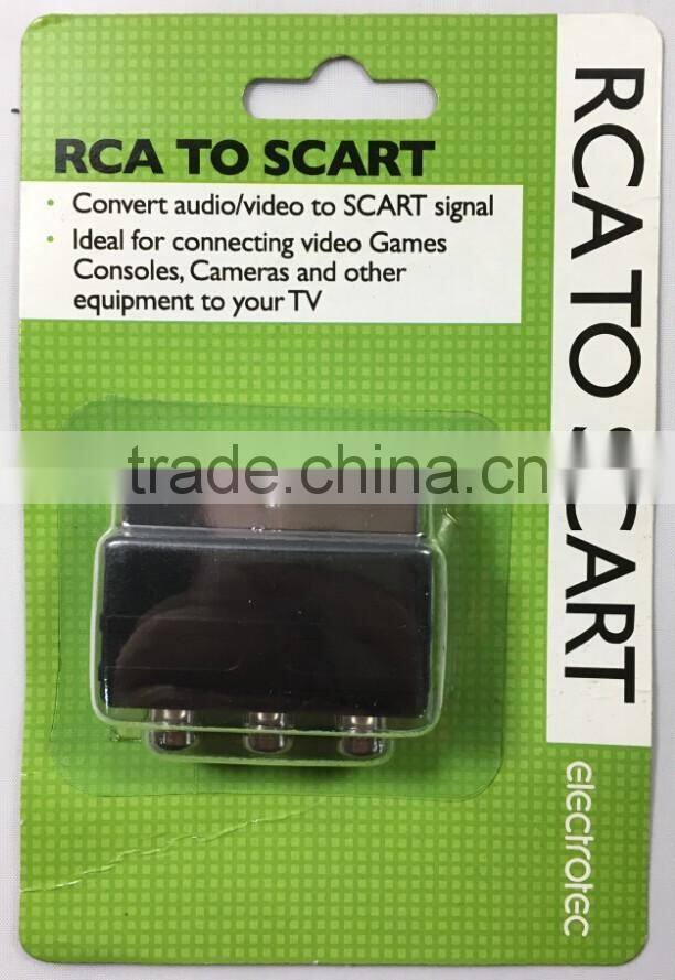 RCA TO SCART