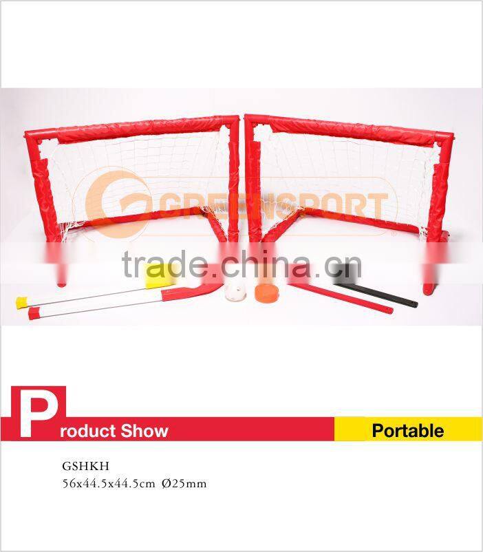 2 IN 1 KNEE HOCKEY GOAL