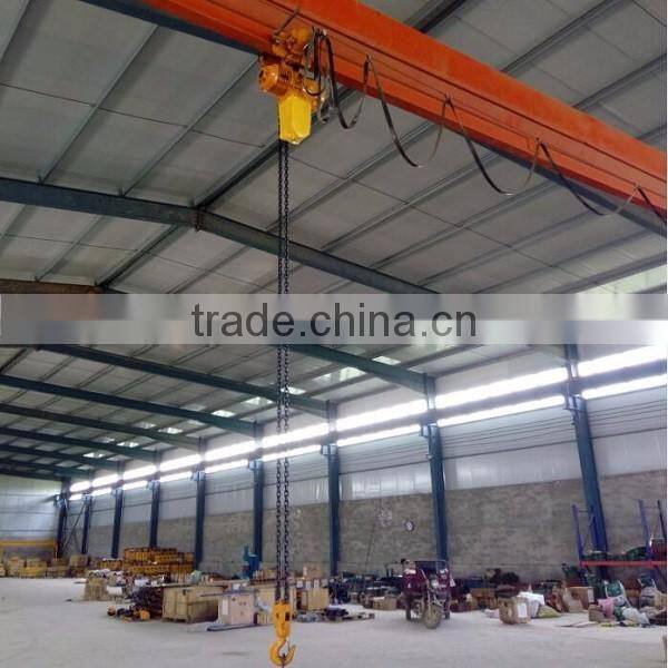 0.3t-5t Overhead Crane Hoist With Electric Trolley
