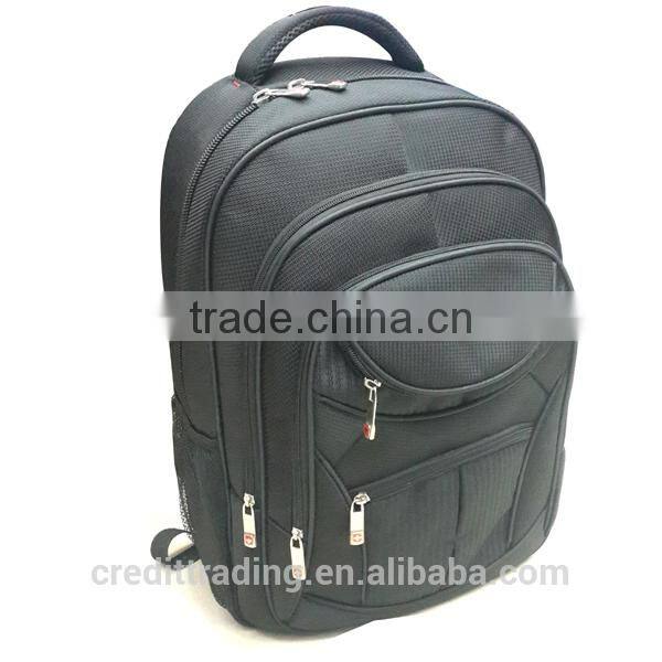 2015 new designs black backpack bag