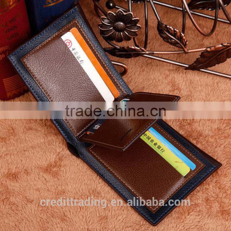 2015 hot selling Durable wallet leather