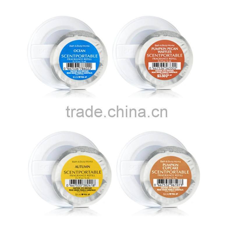 6ml Cute Silicone Hangging Perfume Names