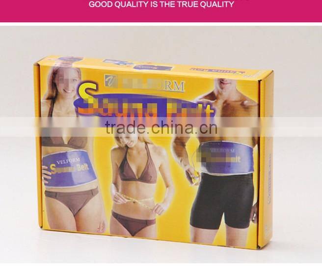 wholesale High Quality Healthy Electric Quick Body Slimming Waist Tummy Sauna Massage Weight loss belt