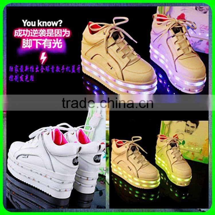 HFR-ZS-1 2015 bluetooth twin lamp USB retail led light up shoes