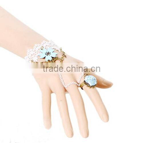 American export handcraft lace set jewelry bride dancing party bracelet set wholesale