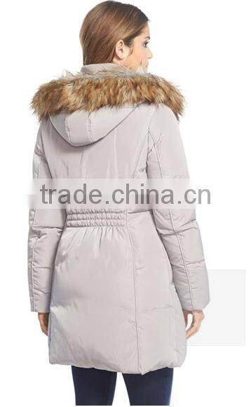 China Factory Supplier Customized Good Quality Women Long Padding Jacket