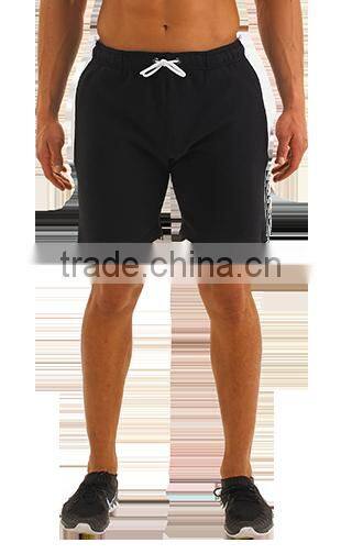 custom sportwear half pants print logo gym fitness shorts for men