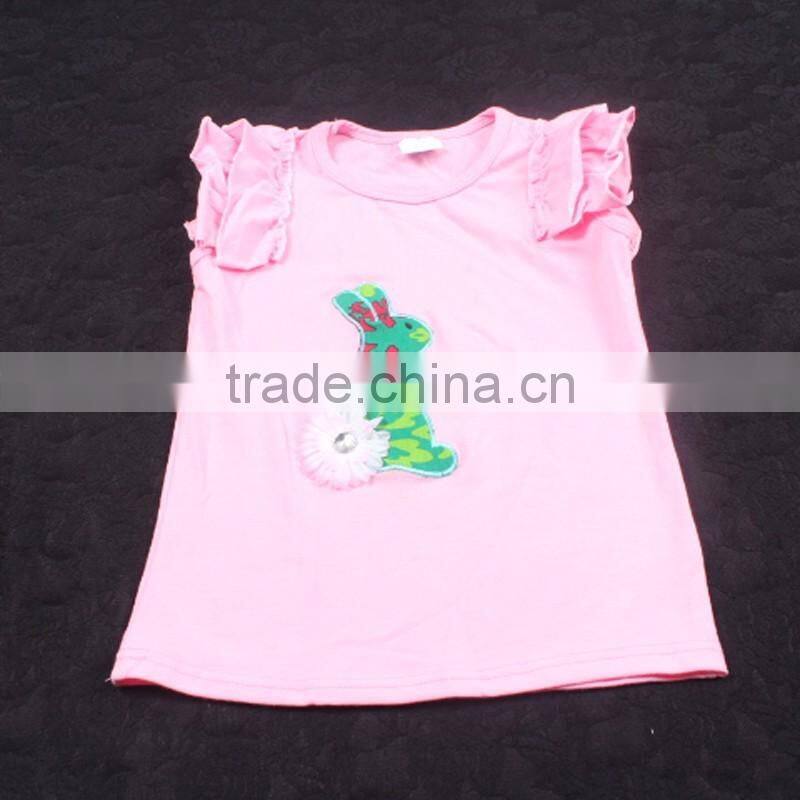 Wholesale Baby Girls Embroidered Short Summer Outfits Kids Cotton Summer Clothes Set