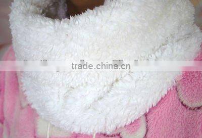 girl's 100%polyester coral fleecepajama/bathrobe