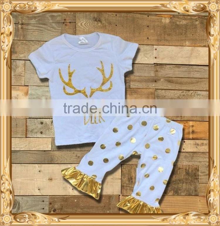 Thanksgiving day chevron turkey outfits smocked children clothing wholesale orange chevron turkey outfits