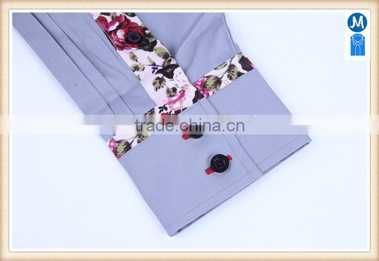 2016 new fashion fancy double collar shirt for men