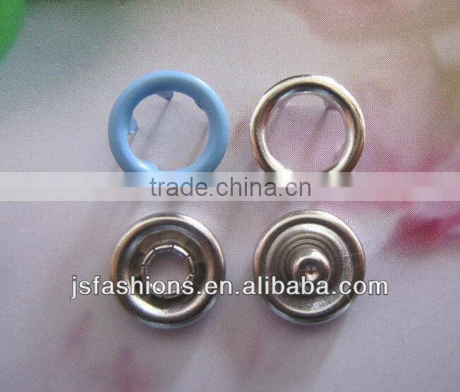 high quality PaPa baby clothing brass 4 part ring prong snap fastener