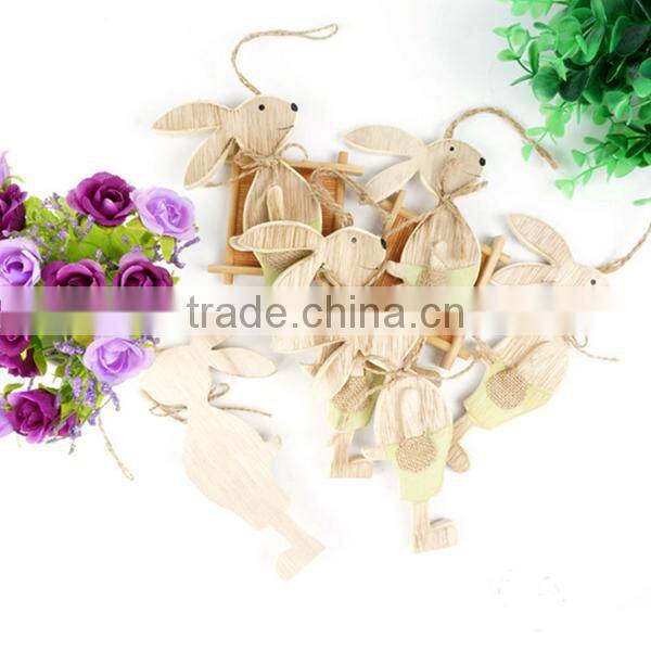 Wood Easter Rabbit Plywood Party Decorations For Home Decorations