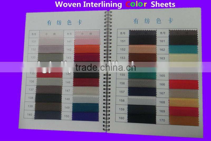 Lady Fahion Interlining 100% polyester /PA glue 3018