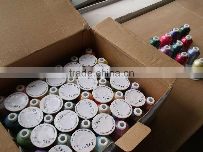 all colors heavy duty sewing thread for machine use in china