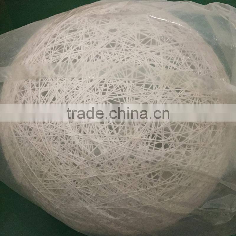 Hemp rope ball rattan art ball ceiling lamp