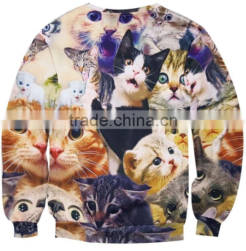 2016 Custom Made Print Fancy Men's Shrug Sweater with different color