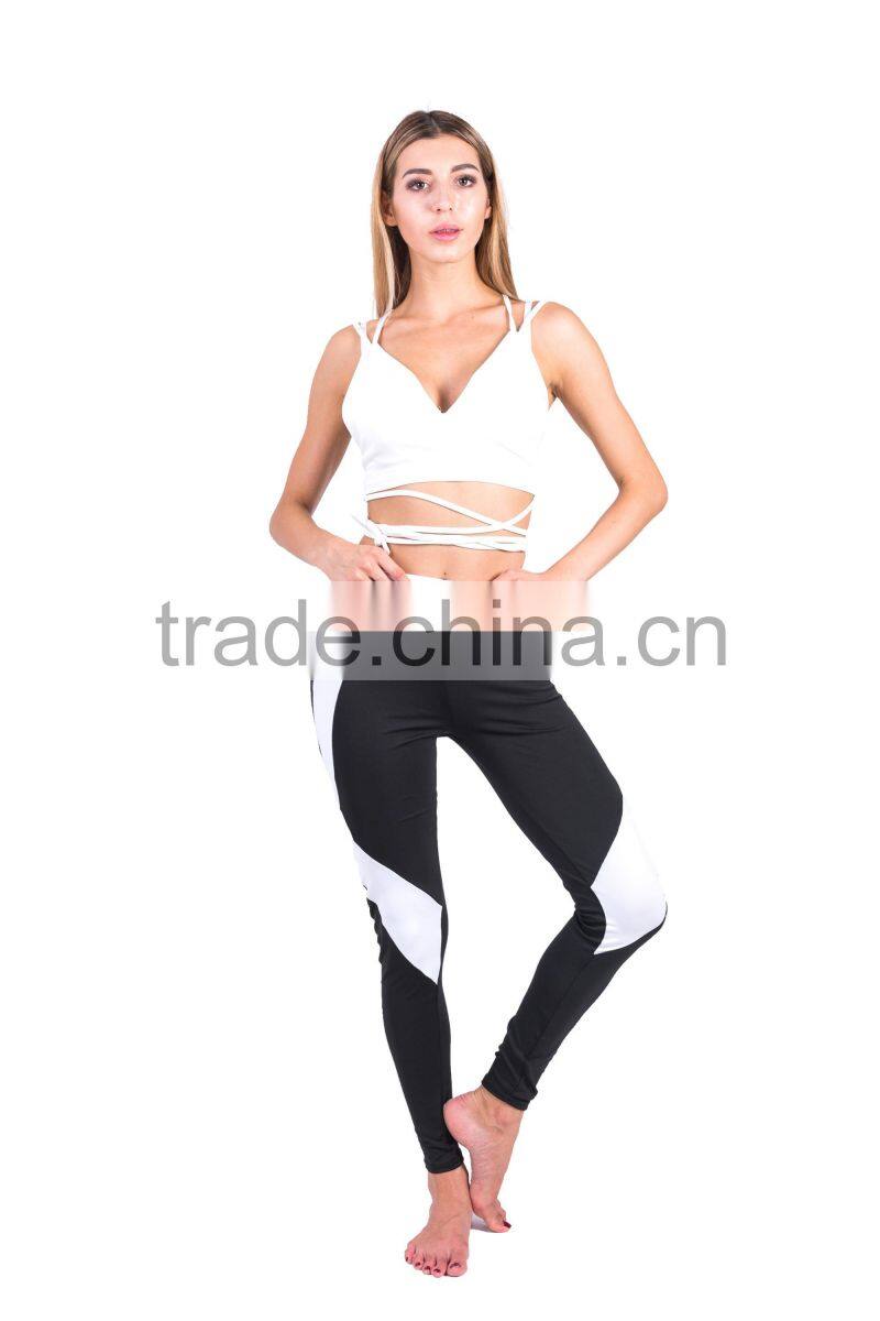 High Quality Women Yoga Pants Slim Running Fitness Leggings Good Elastic Sports Pants