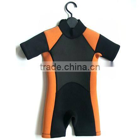 Unisex short sleeve neoprene surfing wetsuit