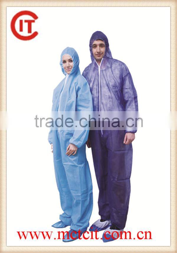 fire resistant coverall/disposable coverall/fire resistant coverall with low price