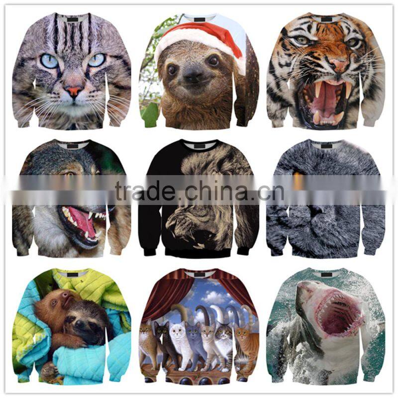 Best sale factory cheap custom stylish sublimation sweatshirts for men