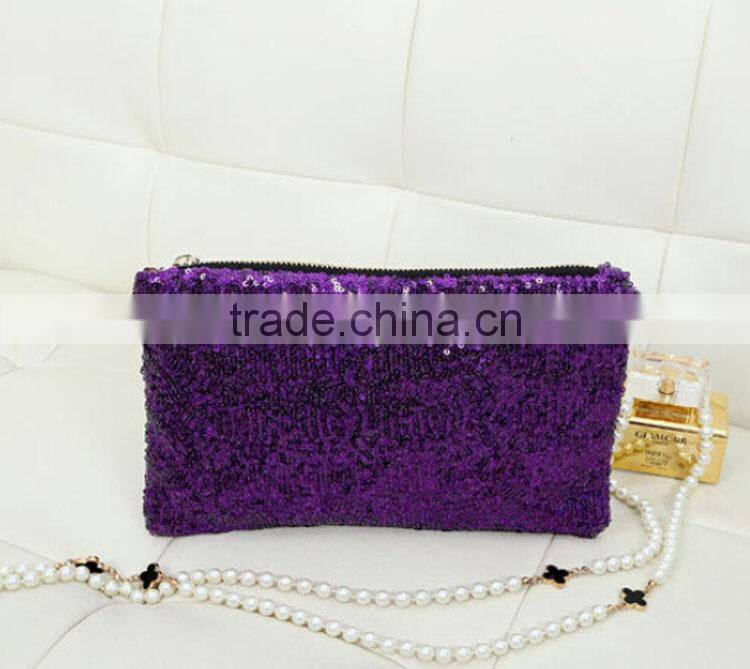 9 Colors Stock !! Bling Sequin evening party clutch bags