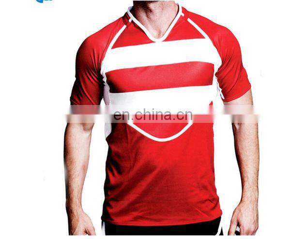 Custom made 4xl printed chile rugby jersey rugby team shirts