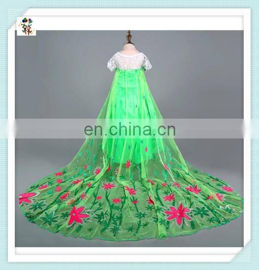 Movie Elsa Anna Dress Children Cosplay Party Costumes HPC-3105