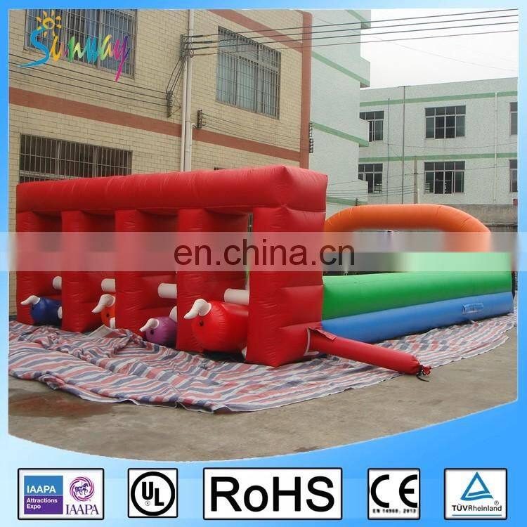 Inflatable Horse Racing Jumping Bouncing Game
