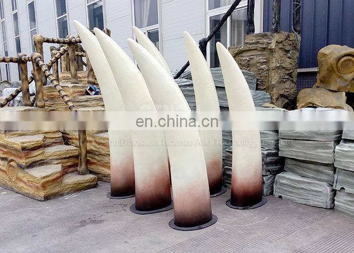 Playground Decoration Dinosaur Fossil Teeth