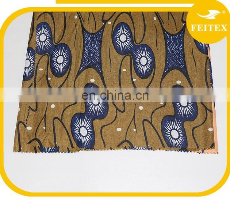 FEITEX African jacquard fabric cotton dyeing 100% cotton fabric guinea brocade damask shadda