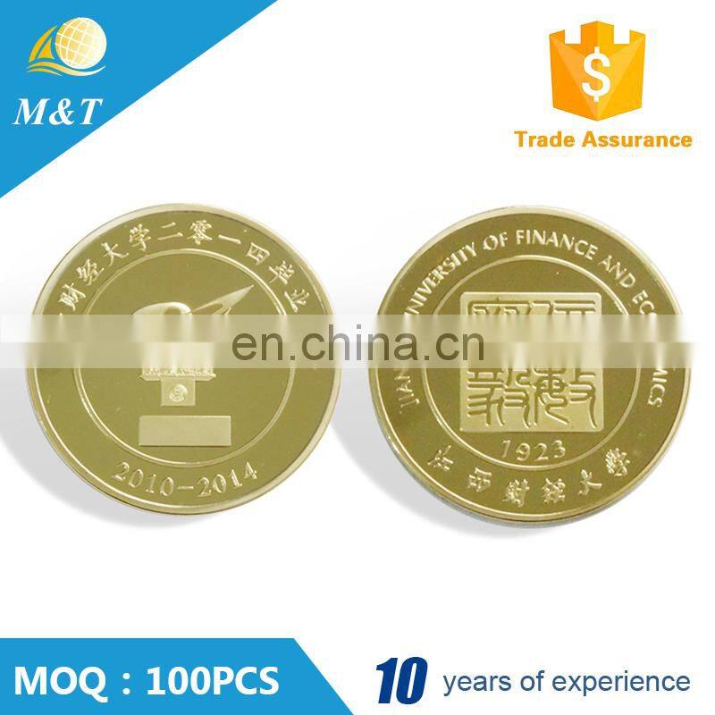 Cheap high quality custom 24k rare gold coins