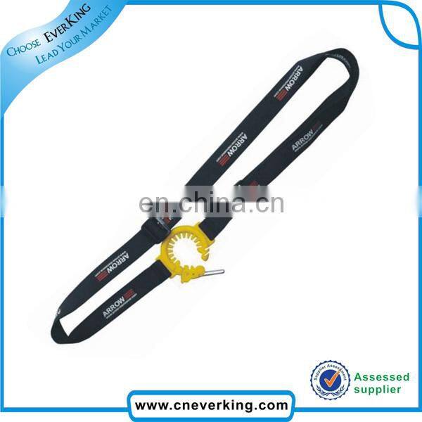 personalized hand free promotional gifts beer holder lanyards
