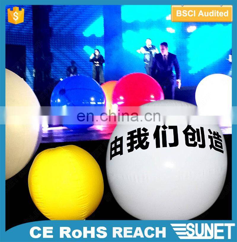 Party decoration cheap PVC materia led ball light outdoor