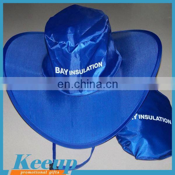 Giveaway Promotional cheap nylon foldable hat