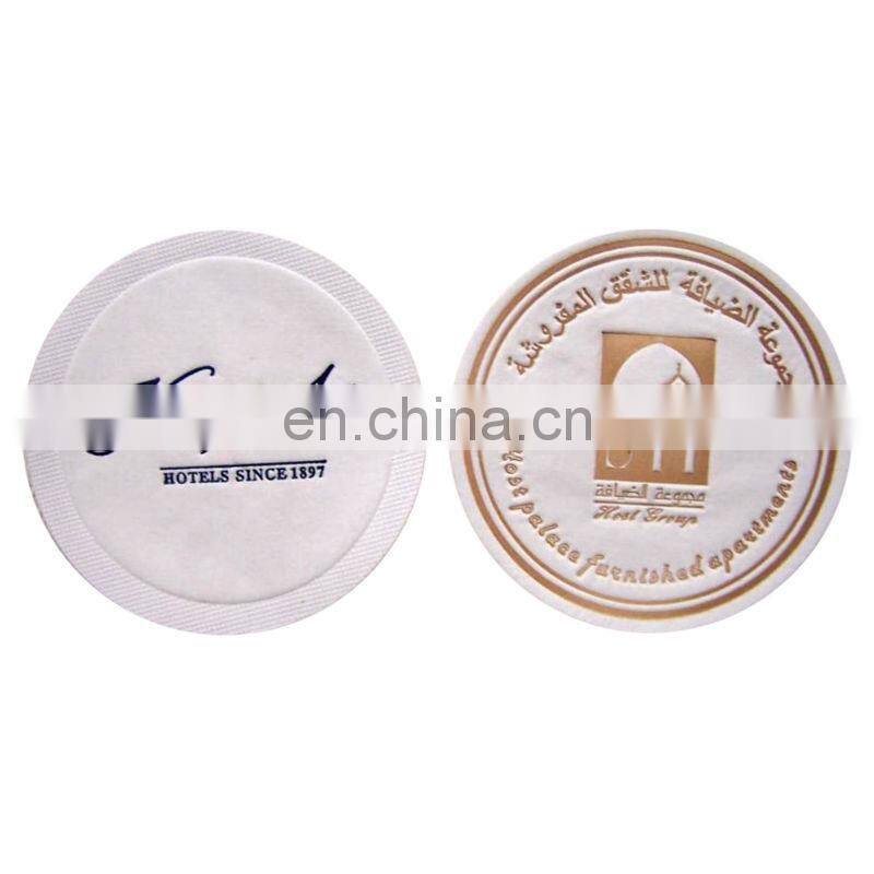 round colorful printing custom made paper placemat for kids